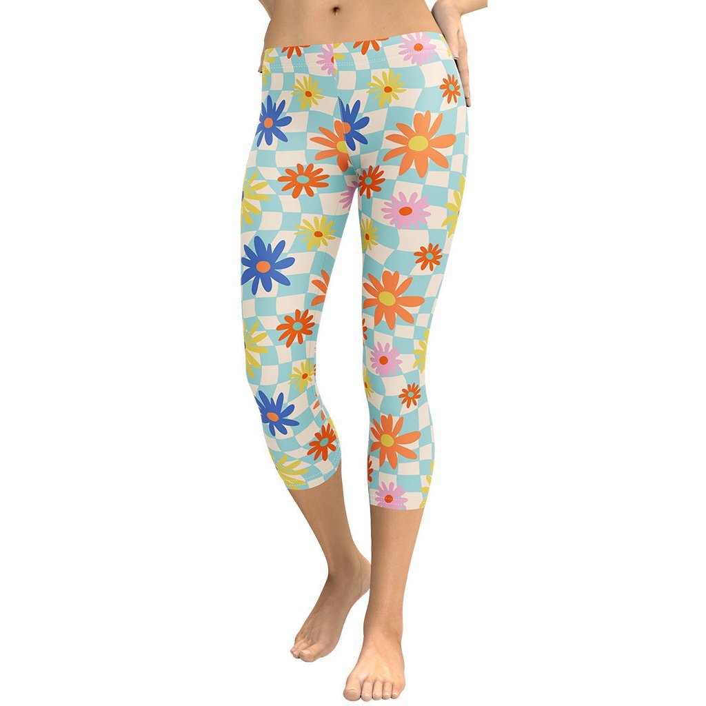 Retro Daisy Capris