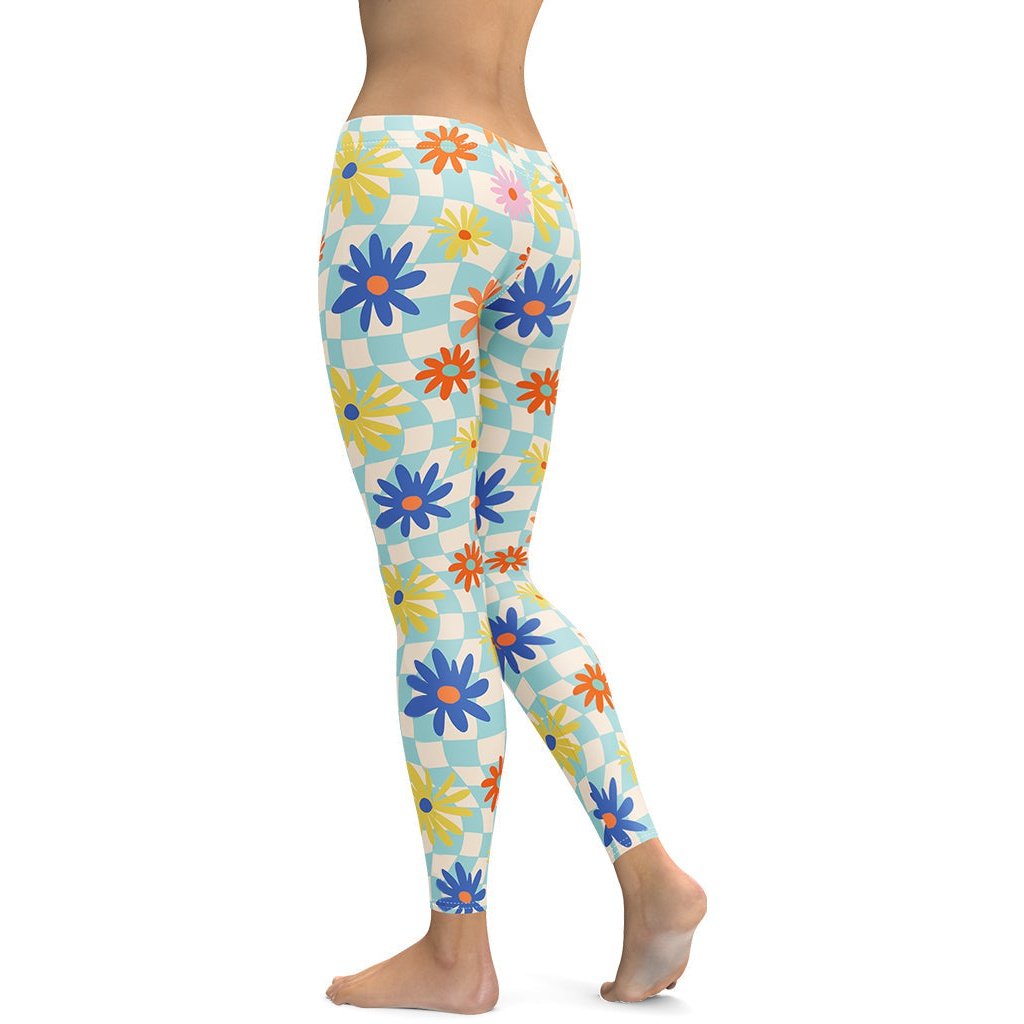 Retro Daisy Leggings