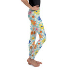 Retro Daisy Youth Leggings