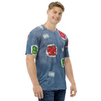 Ripped Denim Christmas Men's T-shirt