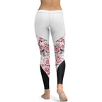 Rose Color Block Leggings - FiercePulse - Premium Workout Leggings - Yoga Pants