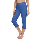 Royal Blue Yoga Capris