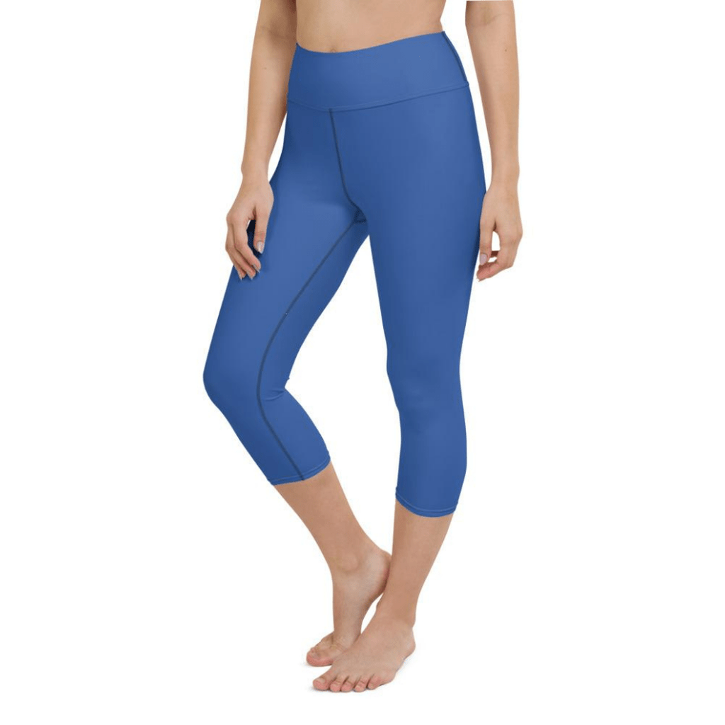 Royal Blue Yoga Capris