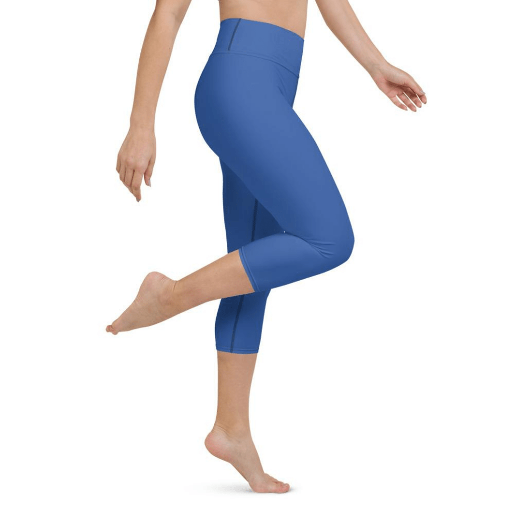 Royal Blue Yoga Capris