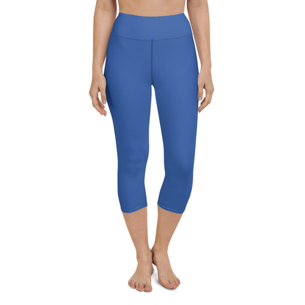 Royal Blue Yoga Capris