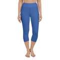 Royal Blue Yoga Capris