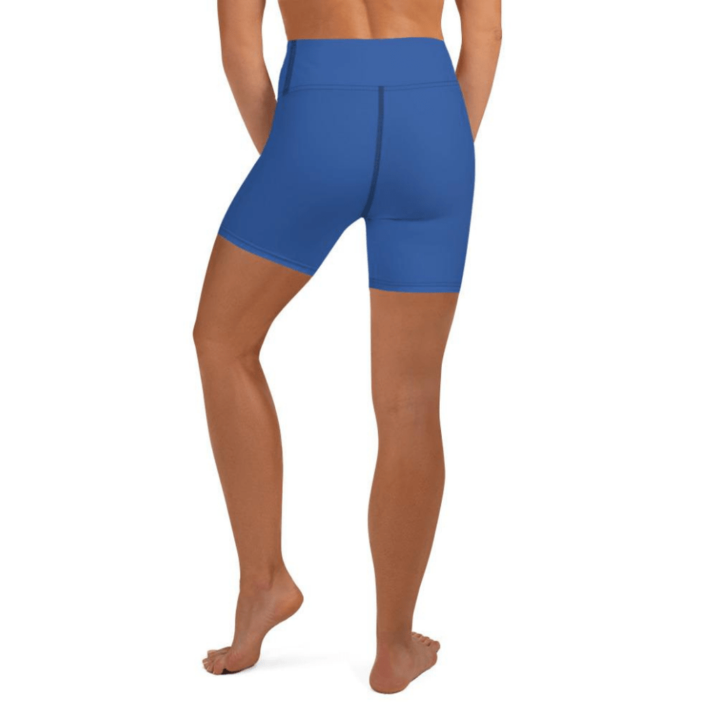 Royal Blue Yoga Shorts