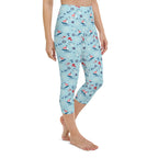 Sailing Boats Yoga Capris