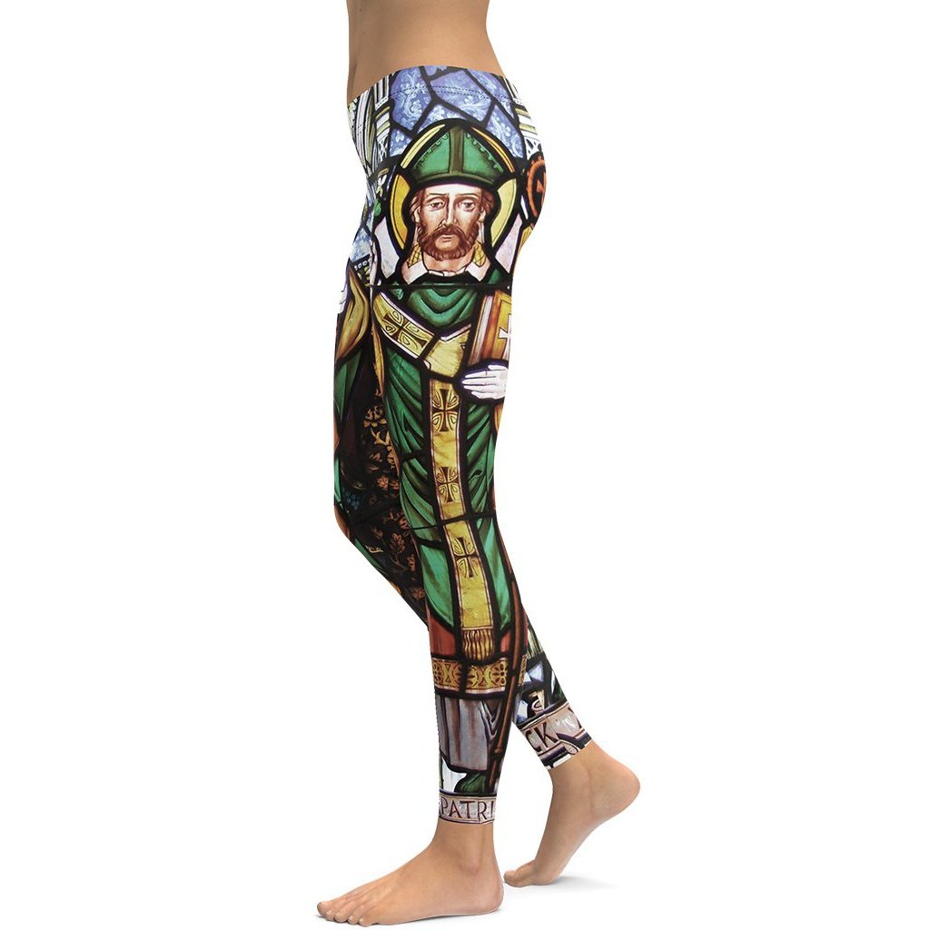 Saint Patrick Leggings - FiercePulse - Premium Workout Leggings - Yoga Pants