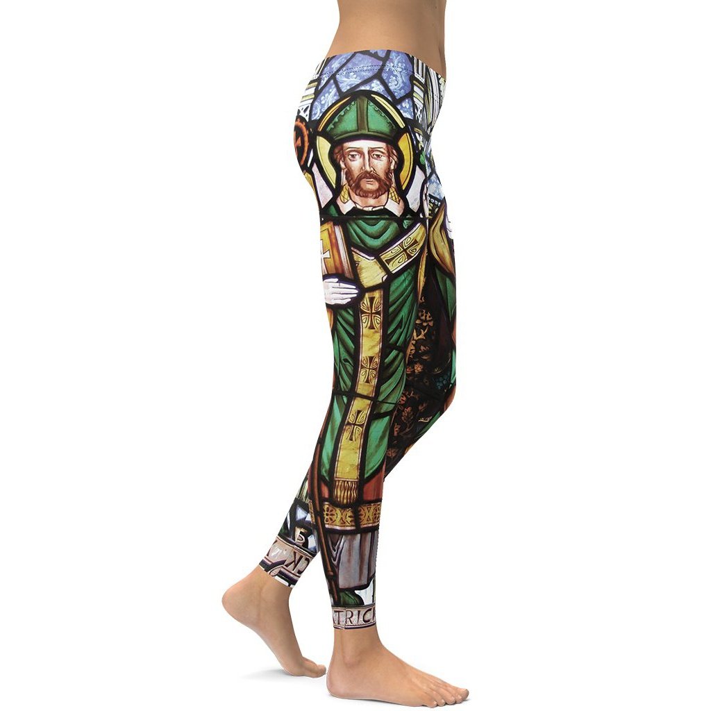 Saint Patrick Leggings - FiercePulse - Premium Workout Leggings - Yoga Pants