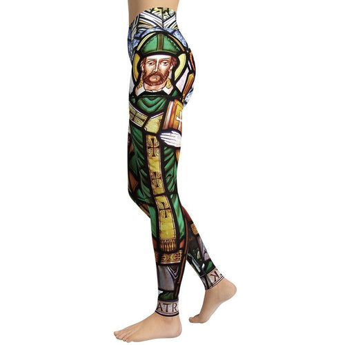 Saint Patrick Yoga Leggings - FiercePulse - Premium Workout Leggings - Yoga Pants