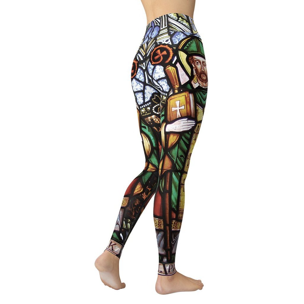 Saint Patrick Yoga Leggings - FiercePulse - Premium Workout Leggings - Yoga Pants