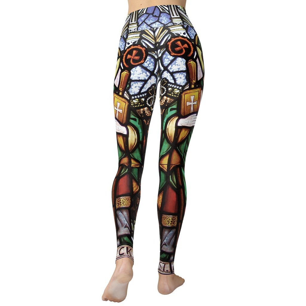 Saint Patrick Yoga Leggings - FiercePulse - Premium Workout Leggings - Yoga Pants