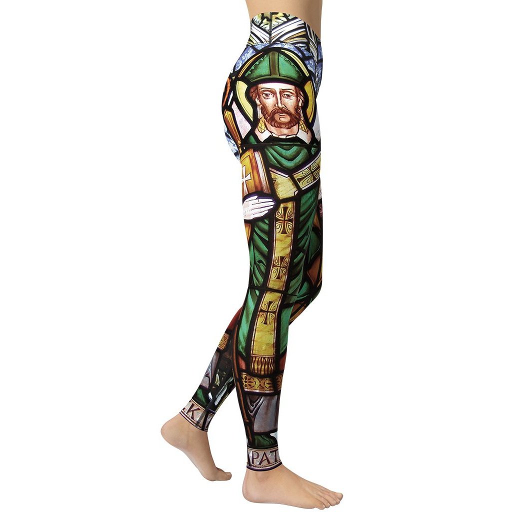 Saint Patrick Yoga Leggings - FiercePulse - Premium Workout Leggings - Yoga Pants