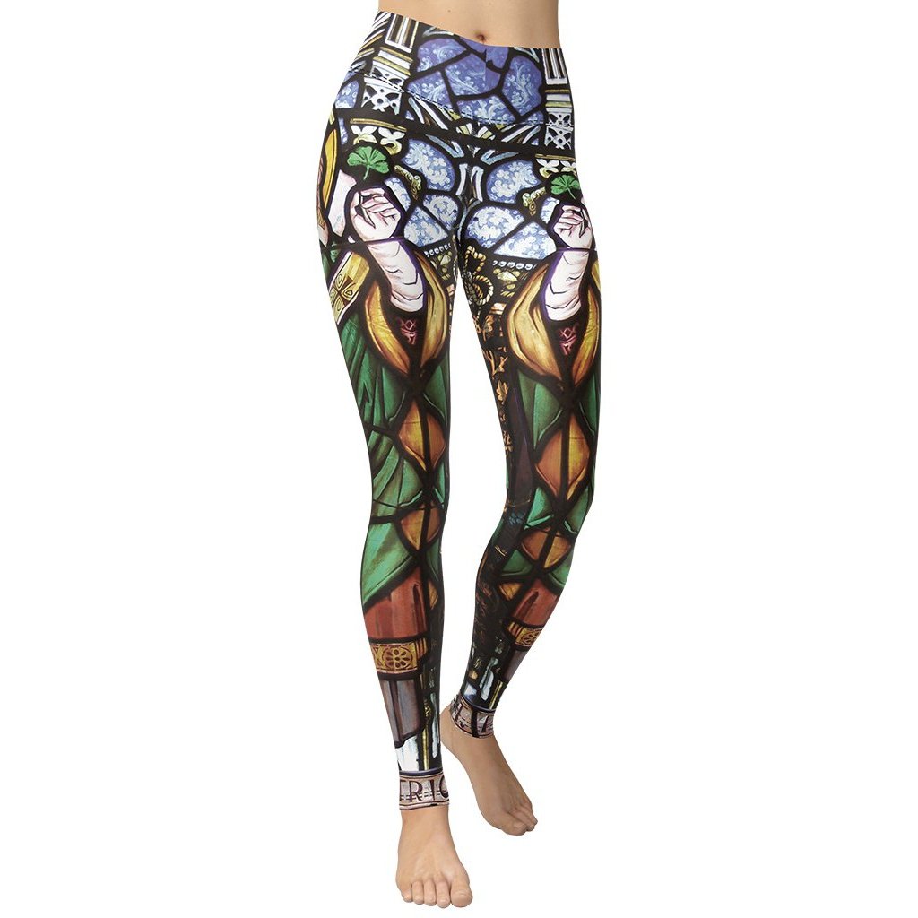 Saint Patrick Yoga Leggings - FiercePulse - Premium Workout Leggings - Yoga Pants