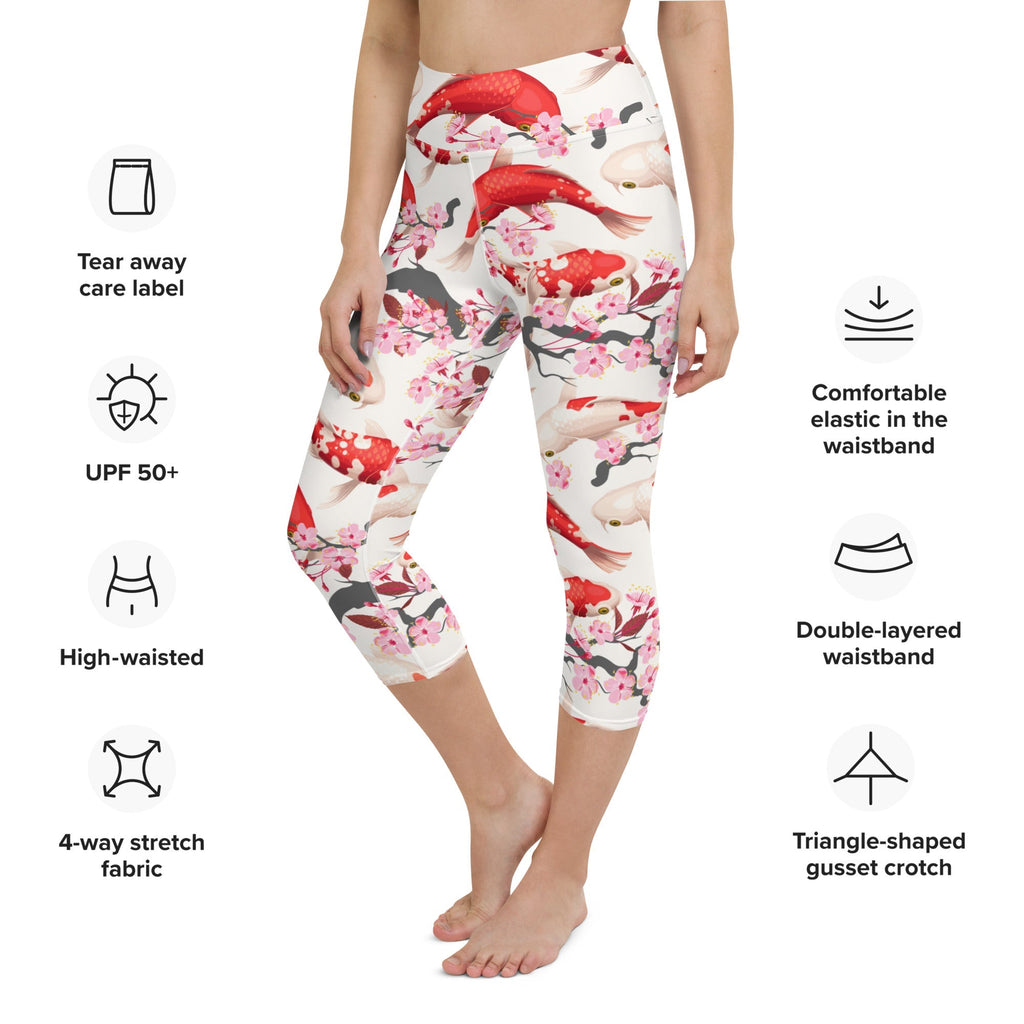 Sakura Koi Yoga Capris