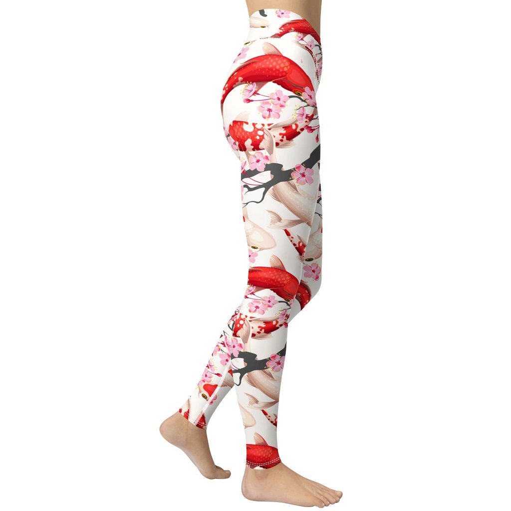 Sakura Koi Yoga Leggings