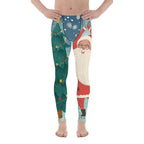 Santa Christmas Tree Men's Leggings
