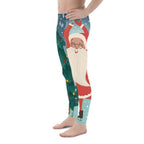 Santa Christmas Tree Men's Leggings