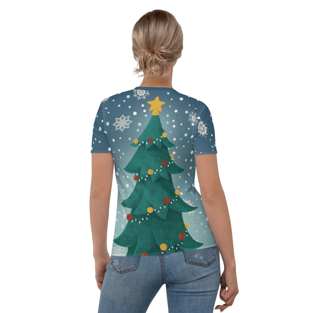 Santa Christmas Tree T-shirt