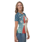 Santa Christmas Tree T-shirt