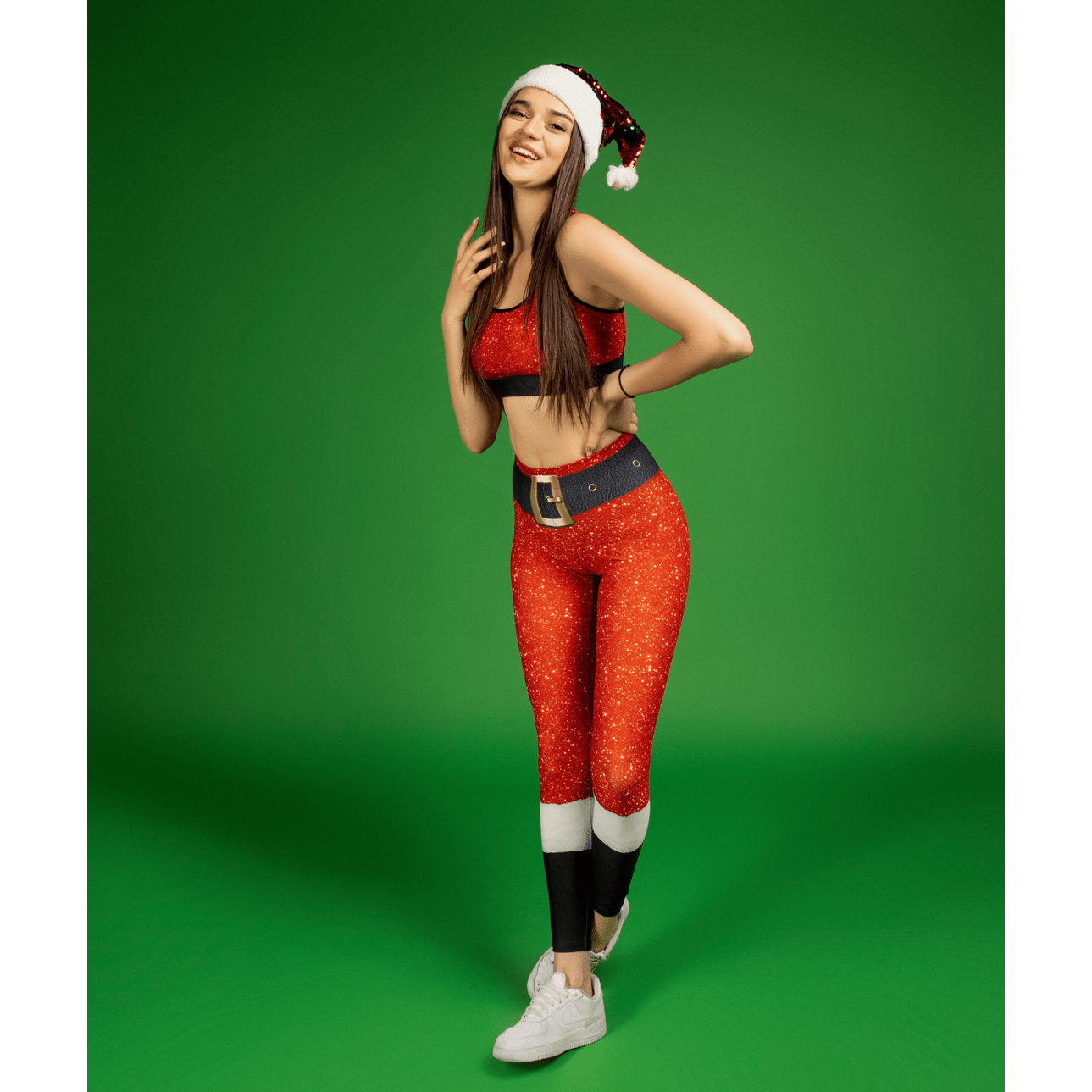 Santa's Outfit Leggings