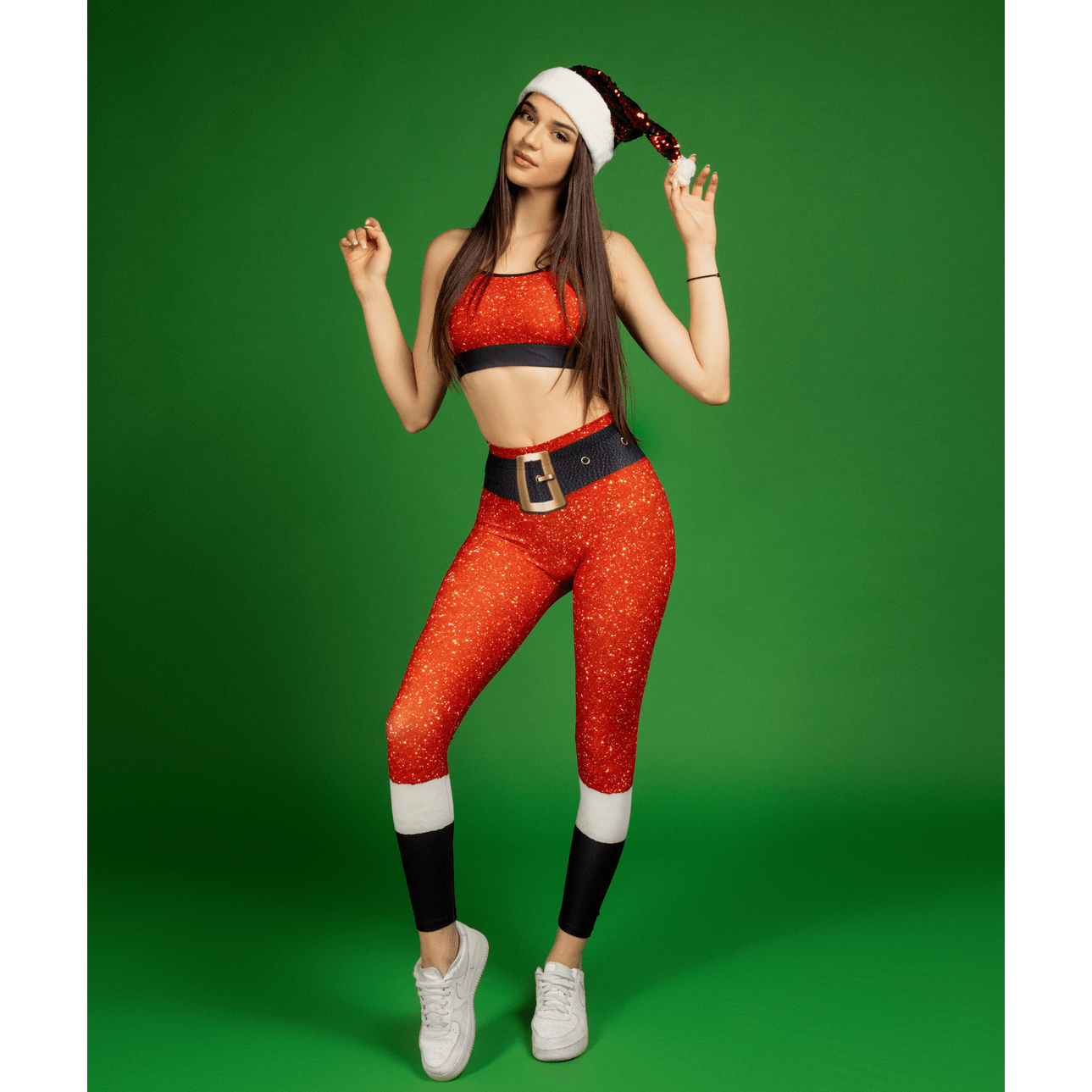 Santa's Outfit Leggings