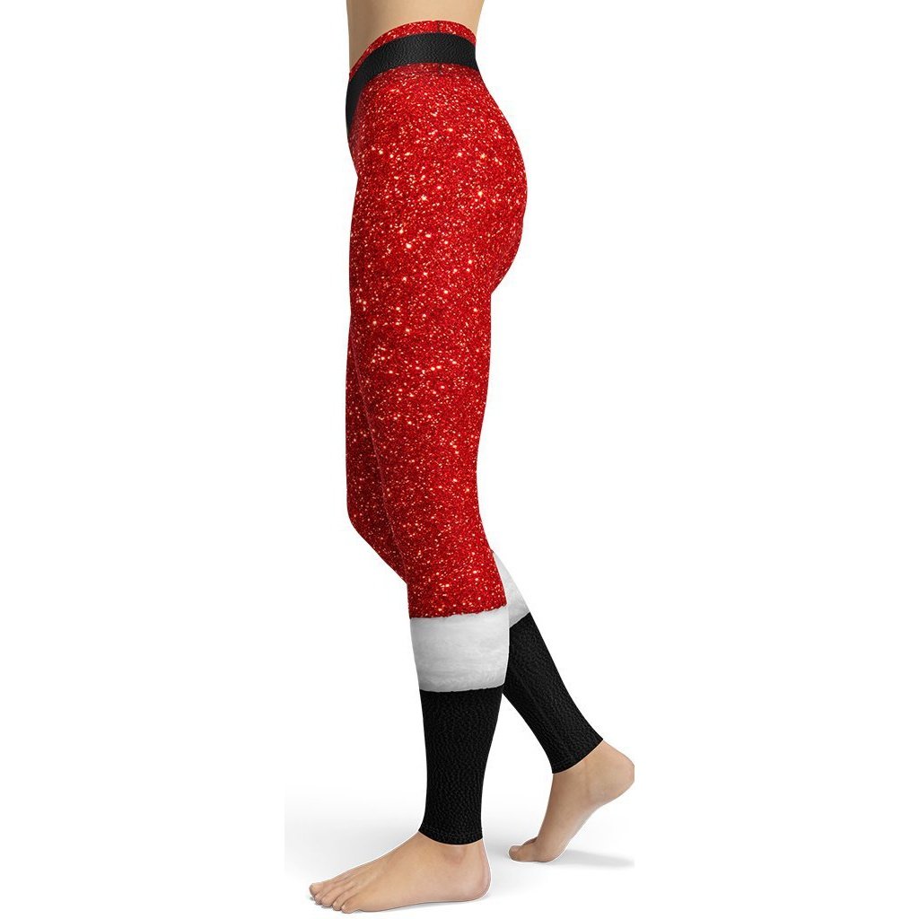 Santa's Outfit Yoga Leggings