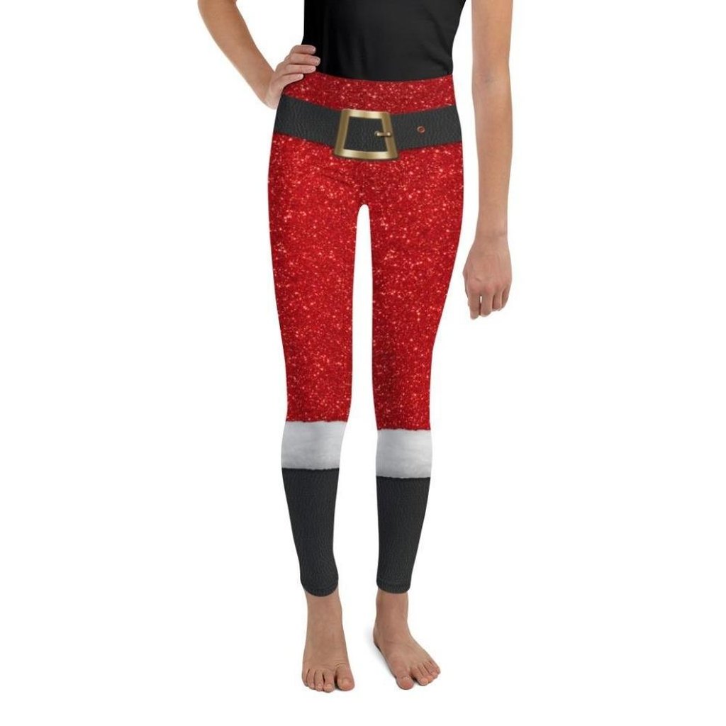 Santa's Outfit Youth Leggings