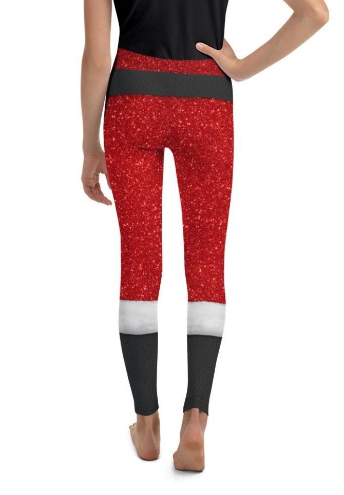 Santa's Outfit Youth Leggings