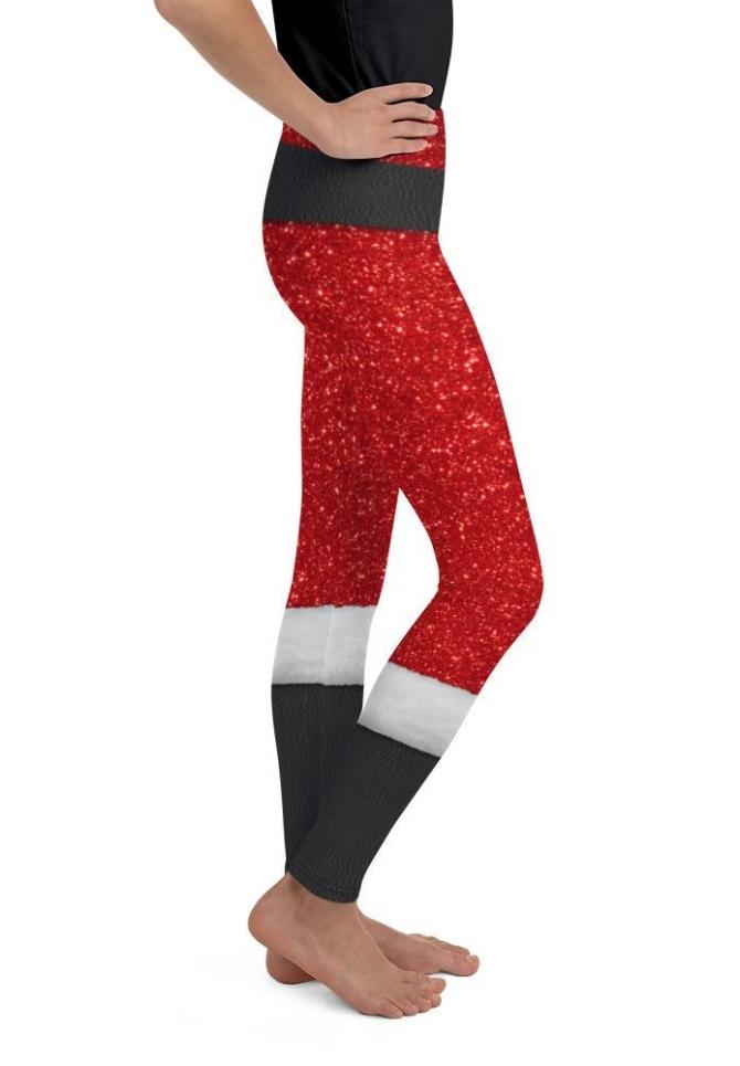 Santa's Outfit Youth Leggings