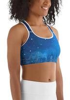 Santa Sports Bra - FiercePulse - Premium Workout Leggings - Yoga Pants