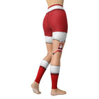 Santa Stockings Christmas Yoga Leggings - FiercePulse - Premium Workout Leggings - Yoga Pants