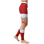 Santa Stockings Christmas Yoga Leggings - FiercePulse - Premium Workout Leggings - Yoga Pants