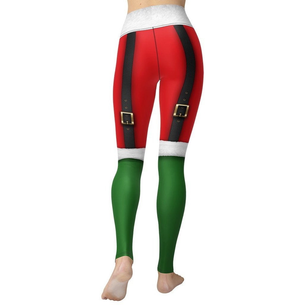 Santa Suspenders Yoga Leggings – FIERCEPULSE