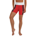 Santa Suspenders Yoga Shorts