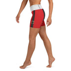 Santa Suspenders Yoga Shorts
