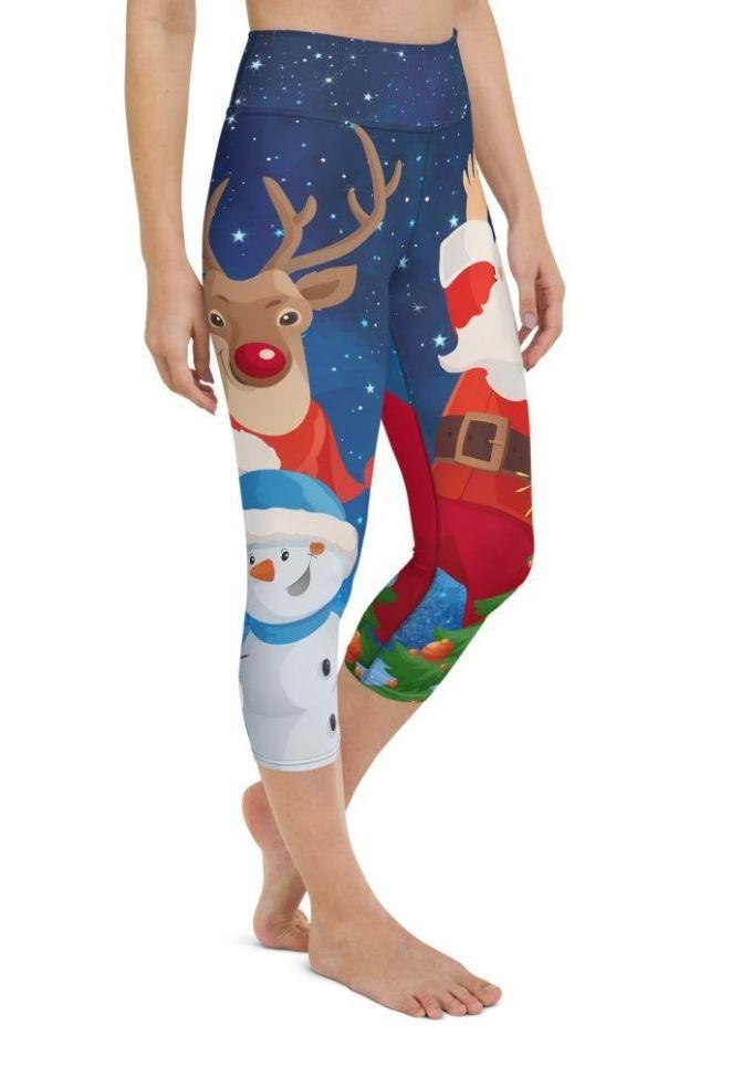 Santa Yoga Capris