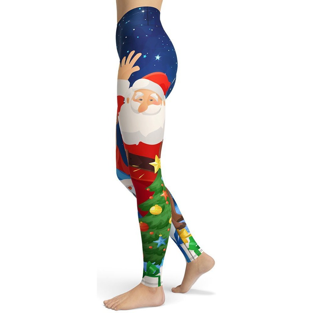 Santa Yoga Leggings