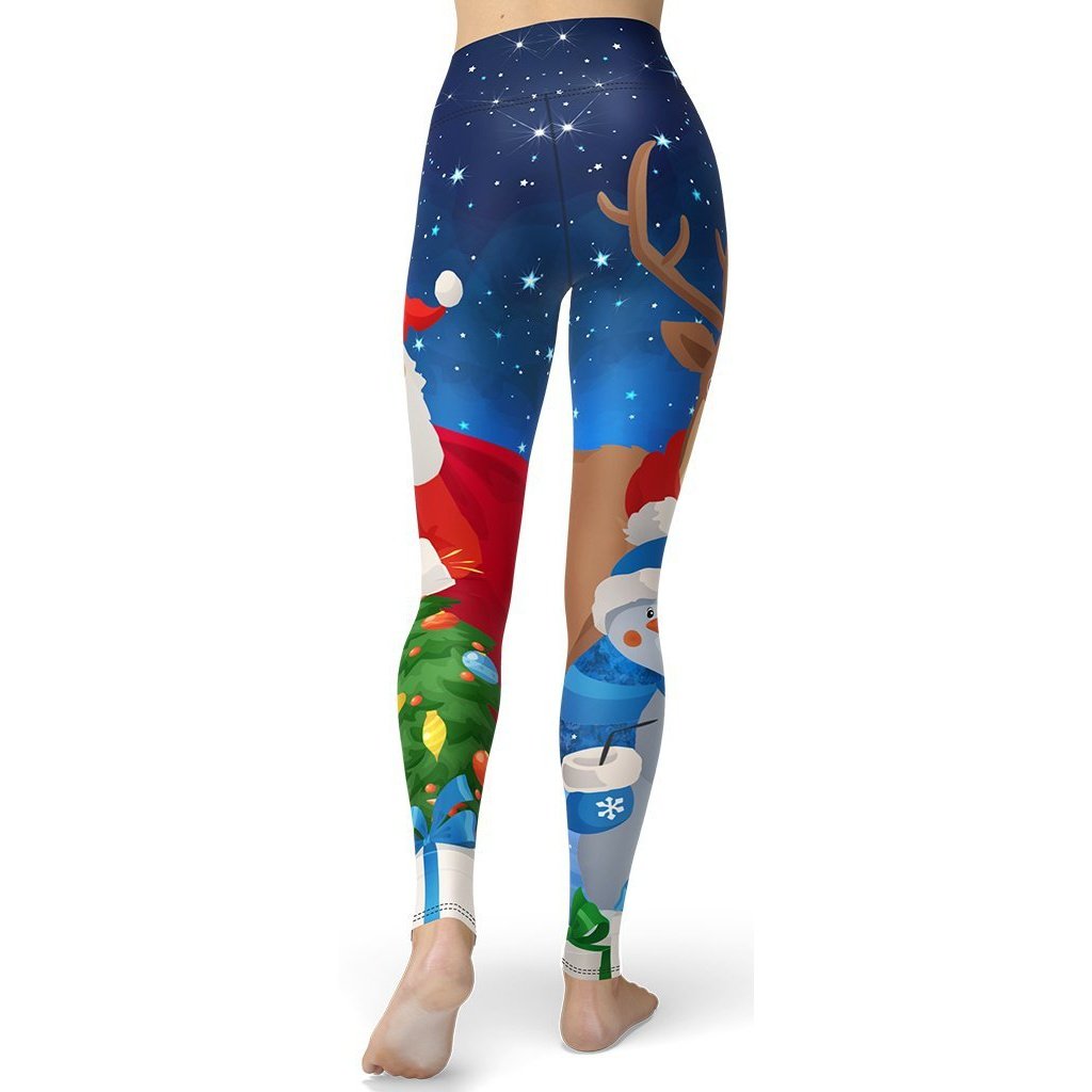 Santa Yoga Leggings
