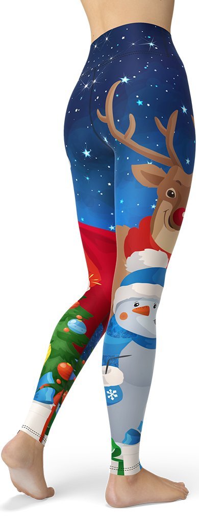 Santa Yoga Leggings