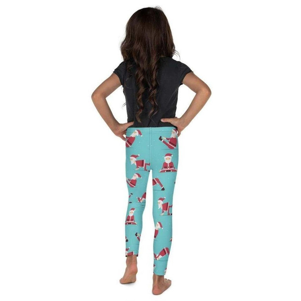 Santa Yogist Kid's Leggings