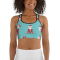 Santa Yogist Sports Bra