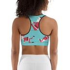 Santa Yogist Sports Bra