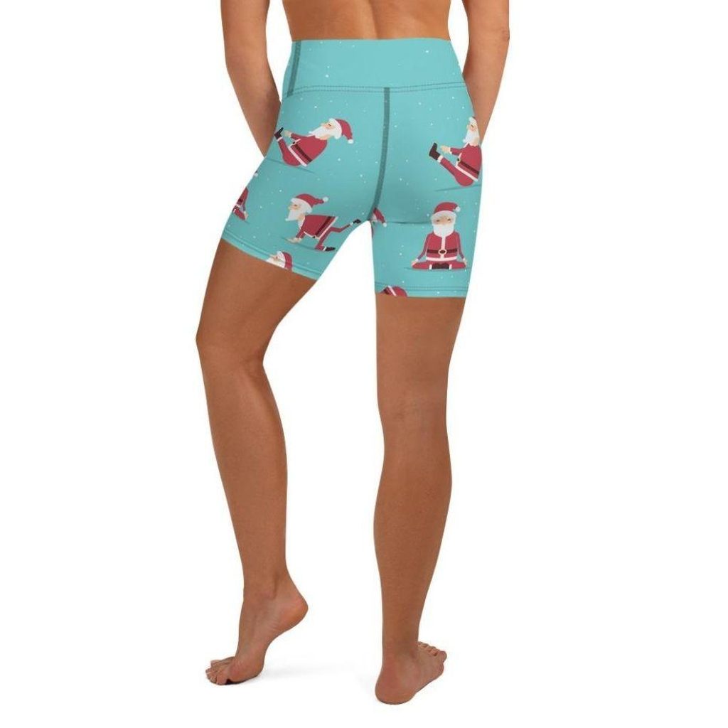 Santa Yogist Yoga Shorts