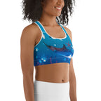 Sea World Sports Bra