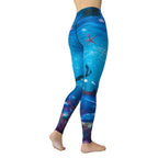 Sea World Yoga Leggings