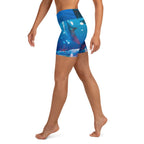 Sea World Yoga Shorts