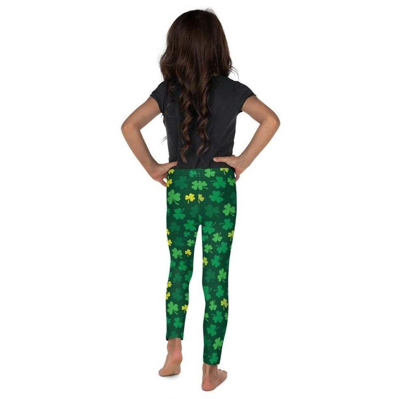 Shamrock Pattern Kid's Leggings