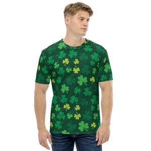 Shamrock Pattern Men's T-shirt